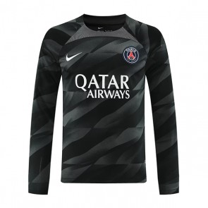 Lacne Muži Futbalové dres Paris Saint-Germain Brankarsky  2023-24 Dlhy Rukáv - Preč